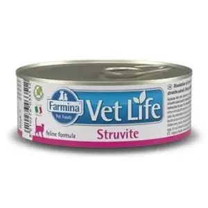Вологий лікувальний корм Farmina Vet Life Struvite для розчинення струвітних уролітів для котів , 85 г