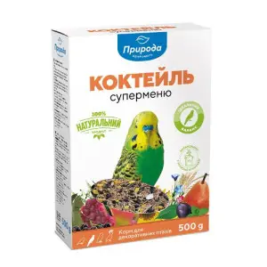 Корм для папуг Природа Коктейль Суперменю, 500 г (PR740030)