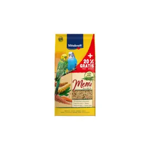 Корм для птахів Vitakraft Menu Vital для хвилястих папуг 1 кг + 20% (4008239266743)