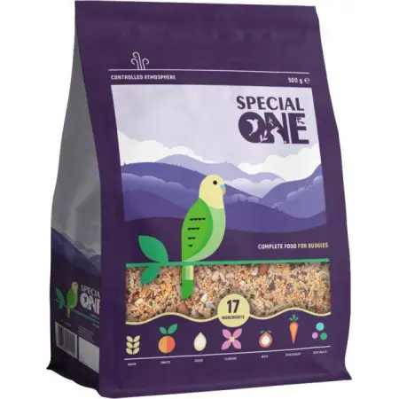 Корм Special One для хвилястих папуг, 500г (PR242124)