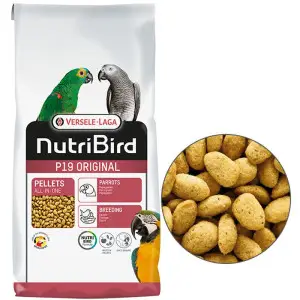 Versele-Laga NutriBird P19 Original Breeding ВЕРСЕЛЕ-ЛАГА НУТРІБЕРД P19 ОРІДЖИНАЛ РОЗВЕДЕННЯ корм для великих папуг , 10 кг.