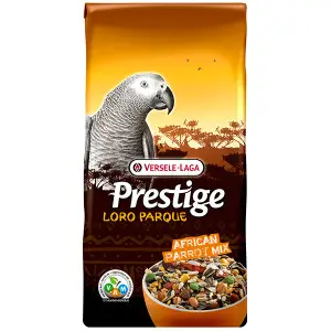 Versele-Laga Prestige Loro Parque African Parrot Mix ВЕРСЕЛЕ-ЛАГА ПРЕСТИЖ ЛОРО ПАРК АФРИКАНСЬКИЙ ПАПУГА повнораціонний корм для середніх та великих африканських папуг , 15 кг