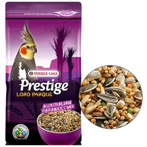 Versele-Laga Prestige Loro Parque Australian Parakeet Mix ВЕРСЕЛЕ-ЛАГА ПРЕСТИЖ ЛОРО ПАРК АВСТРАЛІЙСЬКИЙ ДОВГОХВОСТИЙ ПАПУГА повнораціонний корм для папуг , 1 кг