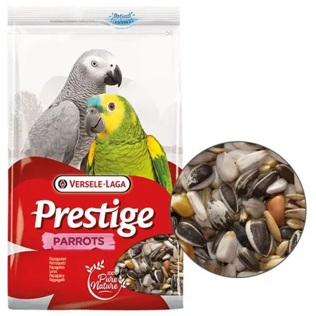 Versele-Laga Prestige Parrots ВЕРСЕЛЕ-ЛАГА ПРЕСТИЖ ВЕЛИКИЙ ПАПУГА зернова суміш, корм для великих папуг , 1 кг