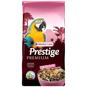 Versele-Laga Prestige Premium Parrots ВЕРСЕЛЕ-ЛАГА ПРЕСТИЖ ПРЕМІУМ ВЕЛИКИЙ ПАПУГА повнораціонний корм для великих папуг , 15 кг