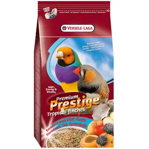 Versele-Laga Prestige Premium Tropical Birds ВЕРСЕЛЕ-ЛАГА ПРЕСТИЖ ПРЕМІУМ ТРОПІКАЛ зернова суміш корм для тропічних птахів , 1 кг