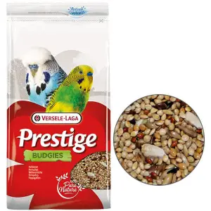 Versele-Laga Prestige Вudgies ВЕРСЕЛЕ-ЛАГА ПРЕСТИЖ ПАПУЖКА зернова суміш корм для хвилястих папужок , 1 кг