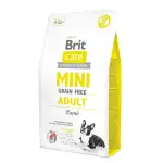 Сухой корм Brit Care GF Mini для взрослых собак миниатюрных пород, с ягненком, 2 кг
