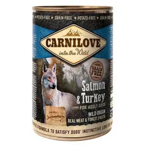 Вологий корм Carnilove Salmon & Turkey для собак, лосось та індичка, 400 г