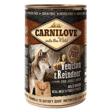 Вологий корм Carnilove Venison&Reindeer для собак, з олениною, 400 г