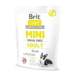 Сухой корм Brit Care GF Mini для взрослых собак миниатюрных пород, с ягненком, 400 г