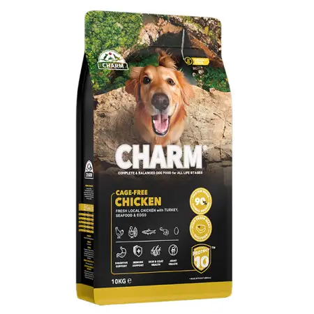 Charm Cage-Free Chicken ЧАРМ КУРКА ВІЛЬНОГО ВИГУЛУ сухий беззерновий холістик корм для собак 10 кг