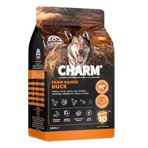 Charm Farm-Raised Duck ЧАРМ ФЕРМЕРСЬКА КАЧКА сухий беззерновий холістик корм для собак 340 г