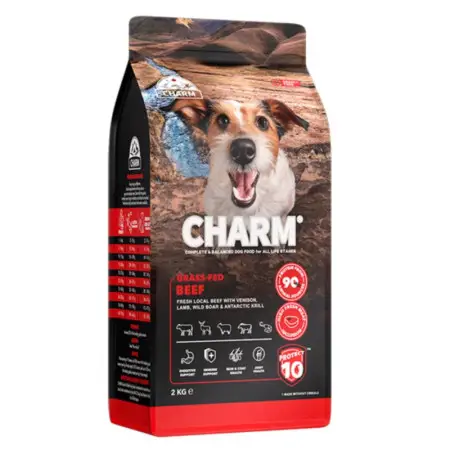 Charm Grass-Fed Beef ЧАРМ ЯЛОВИЧИНА ВІДГОДОВАНА НА ТРАВІ сухий беззерновий холістик корм для собак 2 кг
