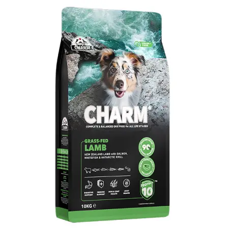 Charm Grass-Fed Lamb ЧАРМ ЯГНЕНОК Откормленный на траве сухой беззерновой холистик корм для собак 10 кг