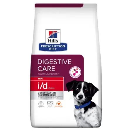 Hill's PRESCRIPTION DIET i/d Stress Mini Сухий корм для собак малих порід для догляду за травленням при стресових факторах, з куркою, 1 кг