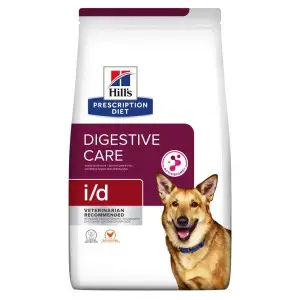 Hill's PRESCRIPTION DIET i/d Сухий корм для собак догляд за травленням, з куркою, 4 кг