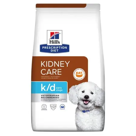 Hill’s PRESCRIPTION DIET k/d Early Stage Сухий корм для собак, для підтримання функції нирок на ранній стадії захворювання, 1,5 кг