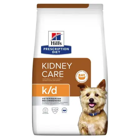 Hill's PRESCRIPTION DIET k/d Сухий корм для собак для підтримання функції нирок, 12 кг