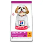 Hill’s SCIENCE PLAN Mature Adult 7+ Small&Mini Сухий корм для зрілих малих і мініатюрних собак від 7 років, з куркою, 3 кг