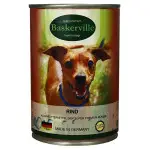 Консервований корм Baskerville для собак. Яловичина 400г