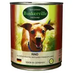 Консервований корм Baskerville для собак. Яловичина 800г