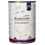 Консервований корм Baskerville HF Super Premium Суперпреміум класу. Телятина та ожина для цуценят, 400г