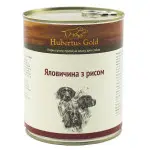 Консервований корм Hubertus Gold для собак Яловичина з рисом 800г