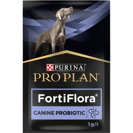 ProPlan FORTIFLORA. Пробіотик для дорослих собак та цуценят, підтримка мікрофлори ШКТ, 7х1г