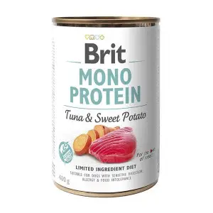 Вологий корм Brit Mono Protein Tuna & Sweet Potato для собак, з тунцем і бататом, 400 г