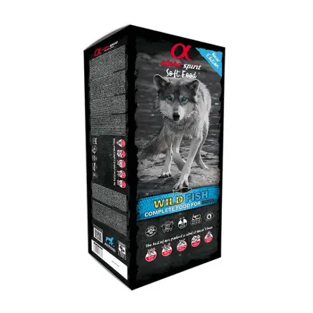 Корм для собак напіввологий Alpha Spirit Wild Only Fish Box беззерновий (200г х45) 9 кг