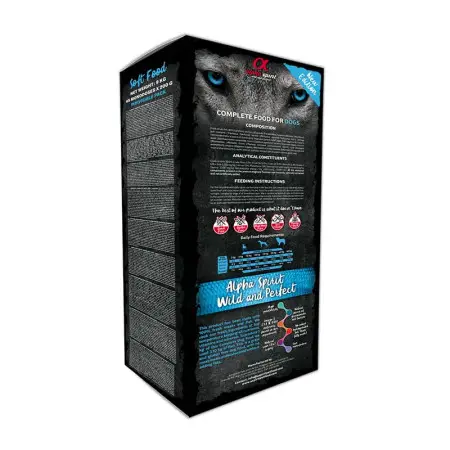 Корм для собак напіввологий Alpha Spirit Wild Only Fish Box беззерновий (200г х45) 9 кг