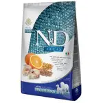 Низькозерновий сухий корм Farmina N&D Ocean Ancestral Medium&Maxi Adult для собак середніх та великих порід з тріскою та апельсином 12 кг