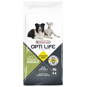 Opti Life Adult Medium ОПТІ ЛАЙФ ДОРОСЛИЙ СЕРЕДНІХ сухий суперпреміум корм для собак середніх порід 12,5 кг