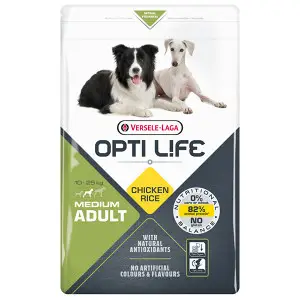 Opti Life Adult Medium ОПТІ ЛАЙФ ДОРОСЛИЙ СЕРЕДНІХ сухий суперпреміум корм для собак середніх порід 2,5 кг