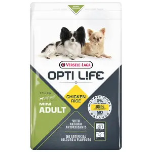 Opti Life Adult Mini ОПТІ ЛАЙФ ДОРОСЛИЙ МІНІ МАЛИХ сухий суперпреміум корм для собак міні та малих порід 2,5 кг