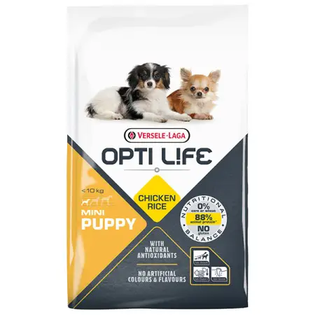 Opti Life Puppy Mini ОПТІ ЛАЙФ ЦУЦЕНЯ МІНІ МАЛИХ сухий суперпреміум корм для цуценят міні та малих порід 7,5 кг