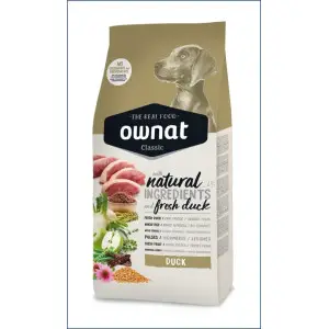 Ownat Classic Duck Сухий корм для дорослих собак, з качкою, 4 кг