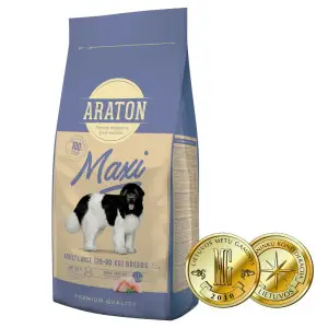 Повноцінний сухий корм для дорослих собак великих порід Araton MAXI Adult 15кг