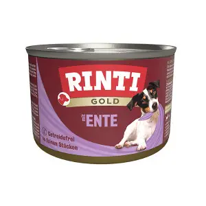 Rinti Gold mit Ente РІНТІ ГОЛД КАЧКА беззерновий повнораціонний натуральний вологий корм для собак 185 г