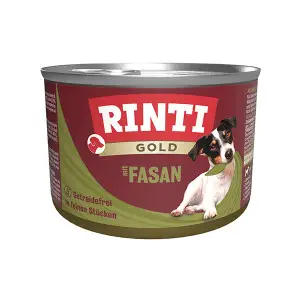 Rinti Gold mit Fasan РІНТІ ГОЛД ФАЗАН беззерновий повнораціонний натуральний вологий корм для собак 185 г