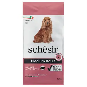 Schesir Dog Small Adult Ham ШЕЗИР ВЗРОСЛЫЙ МАЛЫХ Ветчина сухой монопротеиновый суперпремиум корм для собак малых пород 12 кг