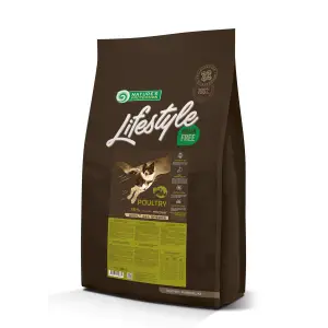 Сухий беззерновий корм з птицею для дорослих собак всіх порід Lifestyle Grain Free Poultry Adult All Breeds 10кг