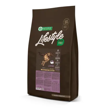 Сухой беззерновой корм с ягненком для взрослых собак всех пород Lifestyle Grain Free Lamb Adult All Breeds 17кг