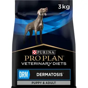 Сухий лікувальний  корм Purina Pro Plan DRM Dermatosis для собак при дерматозах та надмірному випадінні шерсті 3 кг