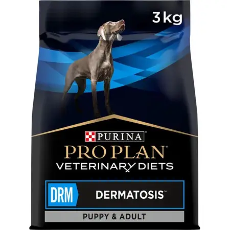 Сухий лікувальний корм Purina Pro Plan DRM Dermatosis для собак при дерматозах та надмірному випадінні шерсті 3 кг