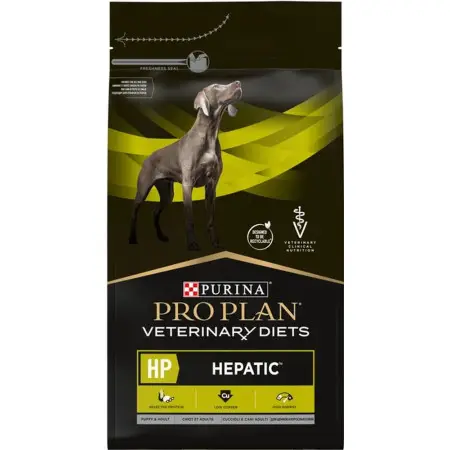 Сухий лікувальний корм Purina Pro Plan HP Hepatic для собак при хронічній печінковій недостатності 3 кг