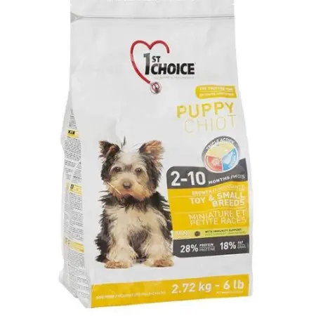 Сухий корм 1st Choice Puppy Toy&Small Chicken для цуценят міні та малих порід 2.72 кг