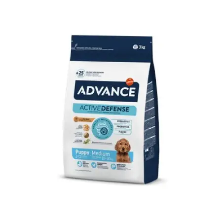 Сухий корм Advance Dog Medium Puppy для цуценят середніх порід з куркою та рисом 3 кг