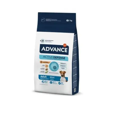 Сухий корм Advance Dog Mini Adult для дорослих собак маленьких порід з куркою та рисом 7 кг